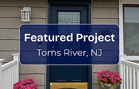 A Bold New Welcome: Transforming a Toms River, NJ Entryway
